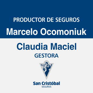 Ocomoniuk Marcelo Productor de Seguros - Maciel Claudia Gestora 